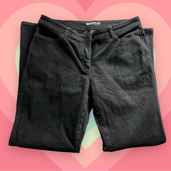 Chico’s Bootcut Black Denim - Picture 3 of 4